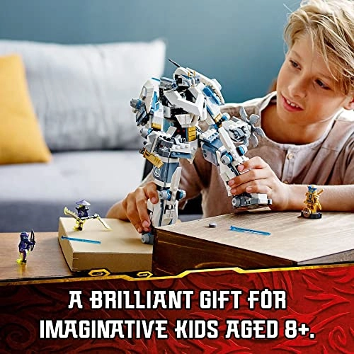 NINJAGO Zane's Titan Mech Battle (71738) - Jay Legacy Zane Ghost Warriors
