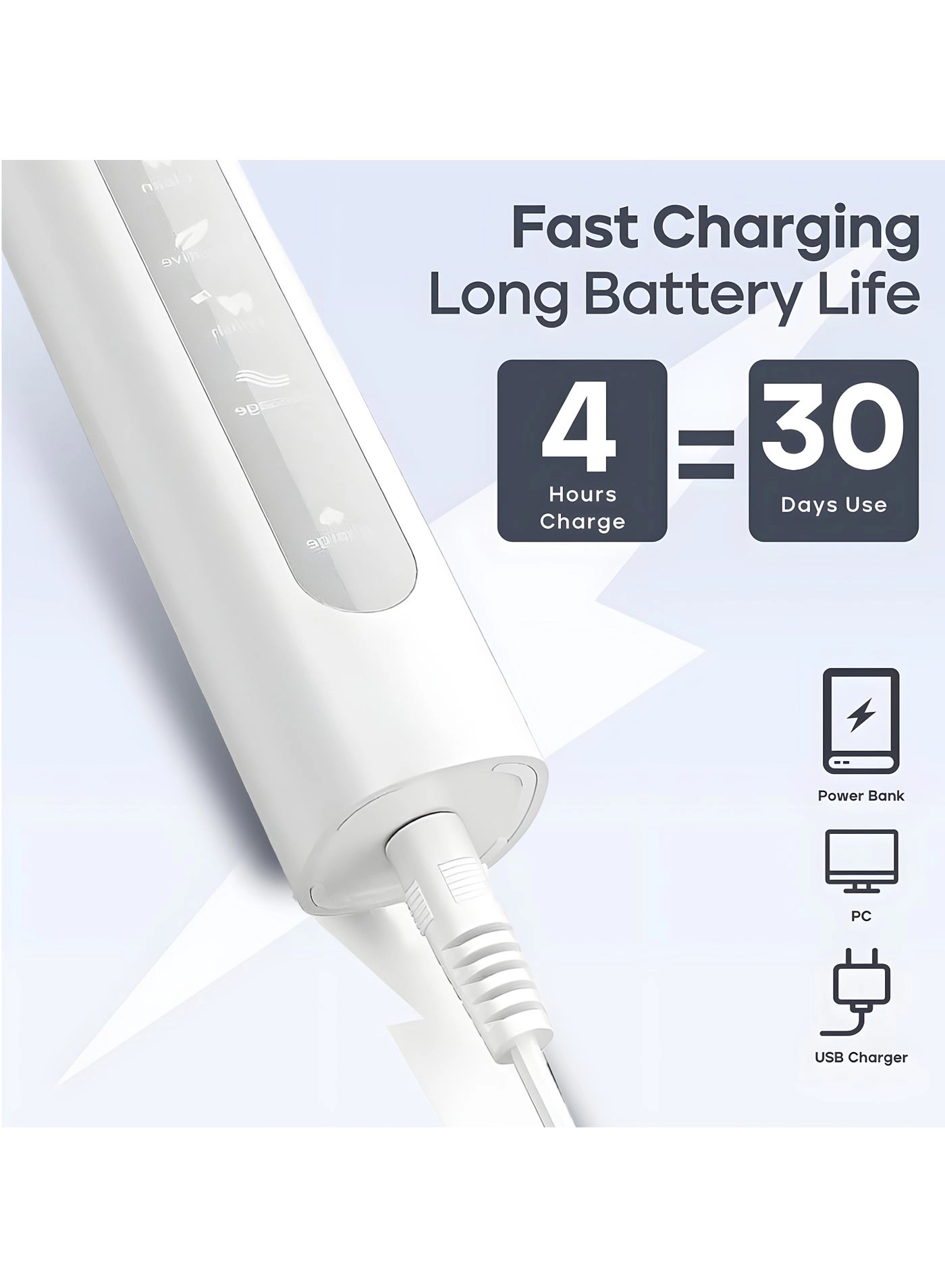 507 - Electric Toothbrush + 5020E - 300ML Oral Irrigator