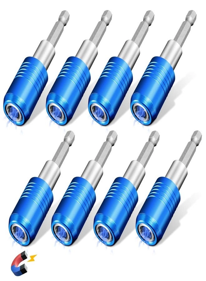 BLACKROBOT Magnetic Quick Change Impact Bit Holder - 8-Piece 2.5-Inch 1/4" Hex
