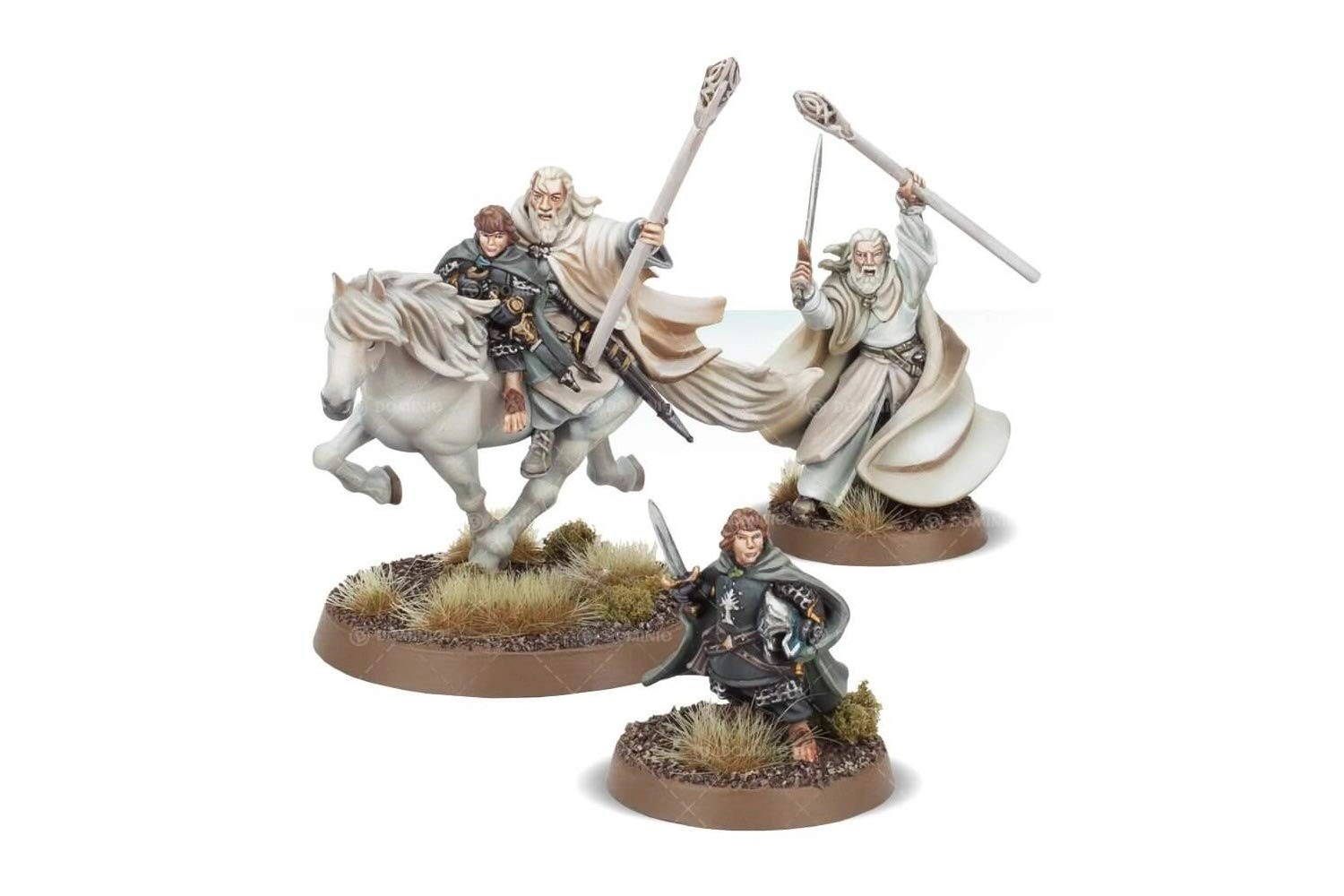 Lord Of The Rings: Gandalf The White & Peregrin Took