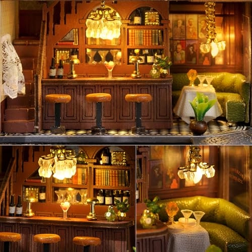 Miniature Dollhouse Kit - Warm House 1:32