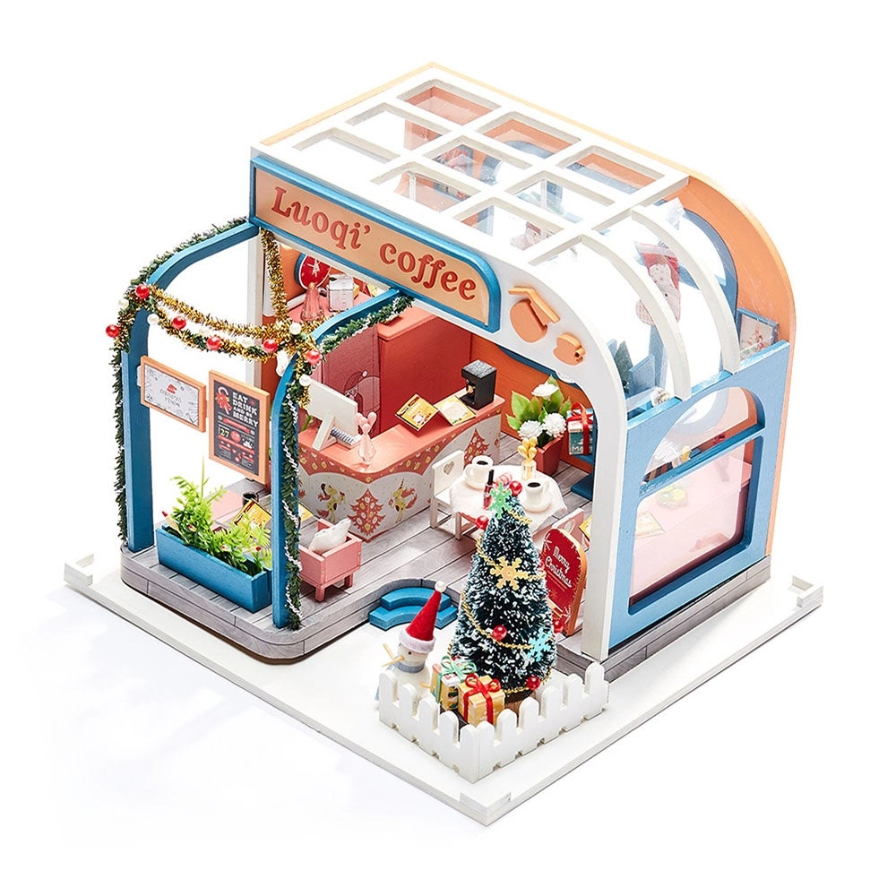 Generic DIY Coffee House Toy - Wood Multicolor 8+ Years