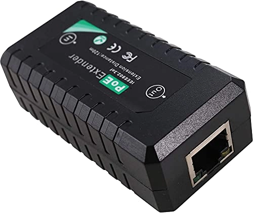 1-Port PoE Extender - 12.2W 1 RJ-45 IEEE 802.3af 10/100M