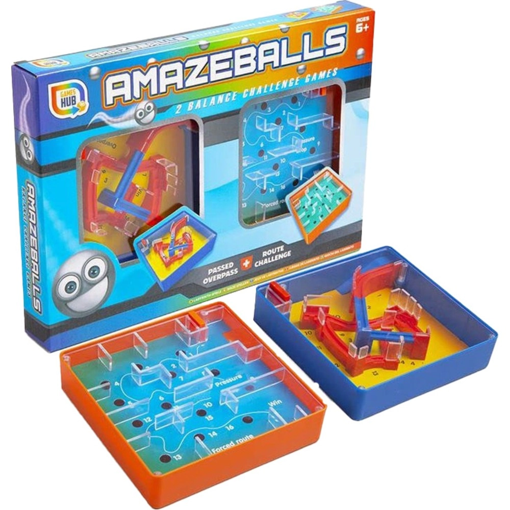 RMS Amazeballs Maze Game - Pack of 2 12 x 12 x 3 cm