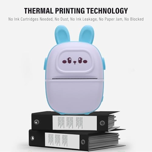 Mini Bluetooth Thermal Inkless Compact Printer