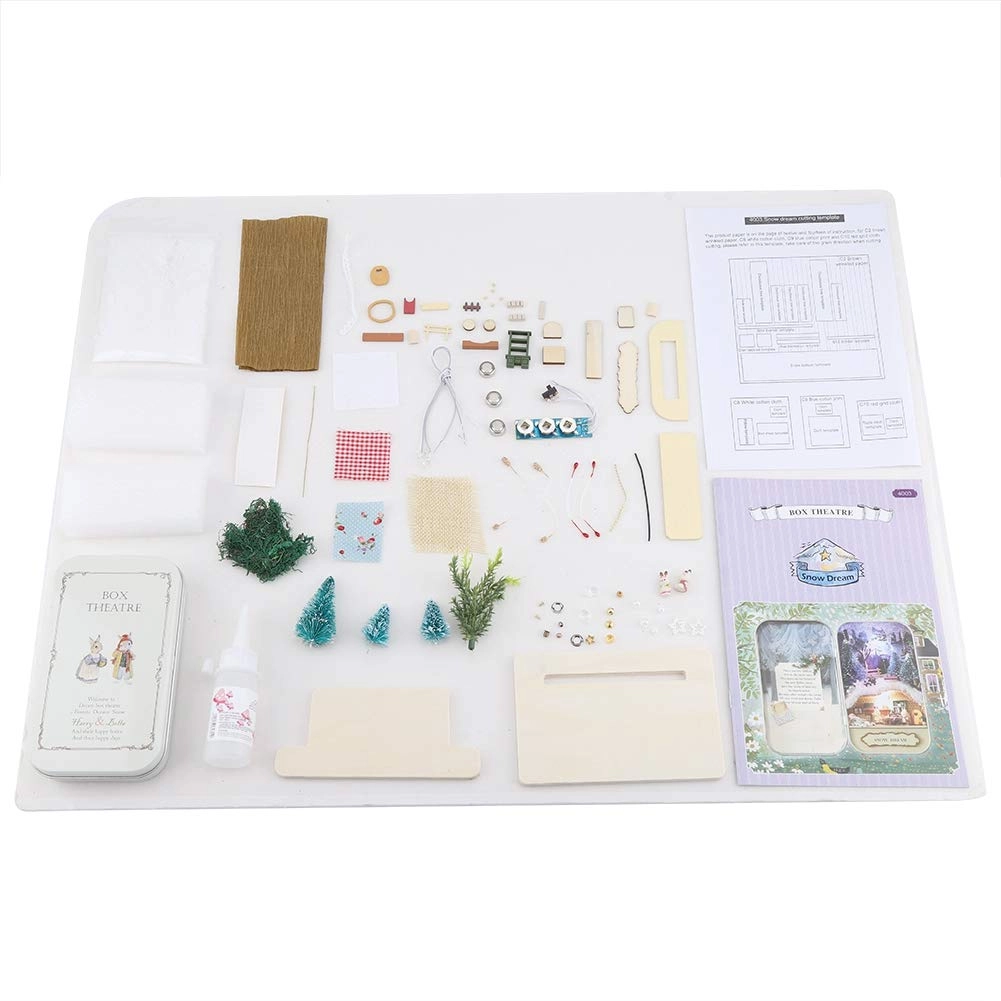 DIY Dollhouse - Handmade Desktop Ornament