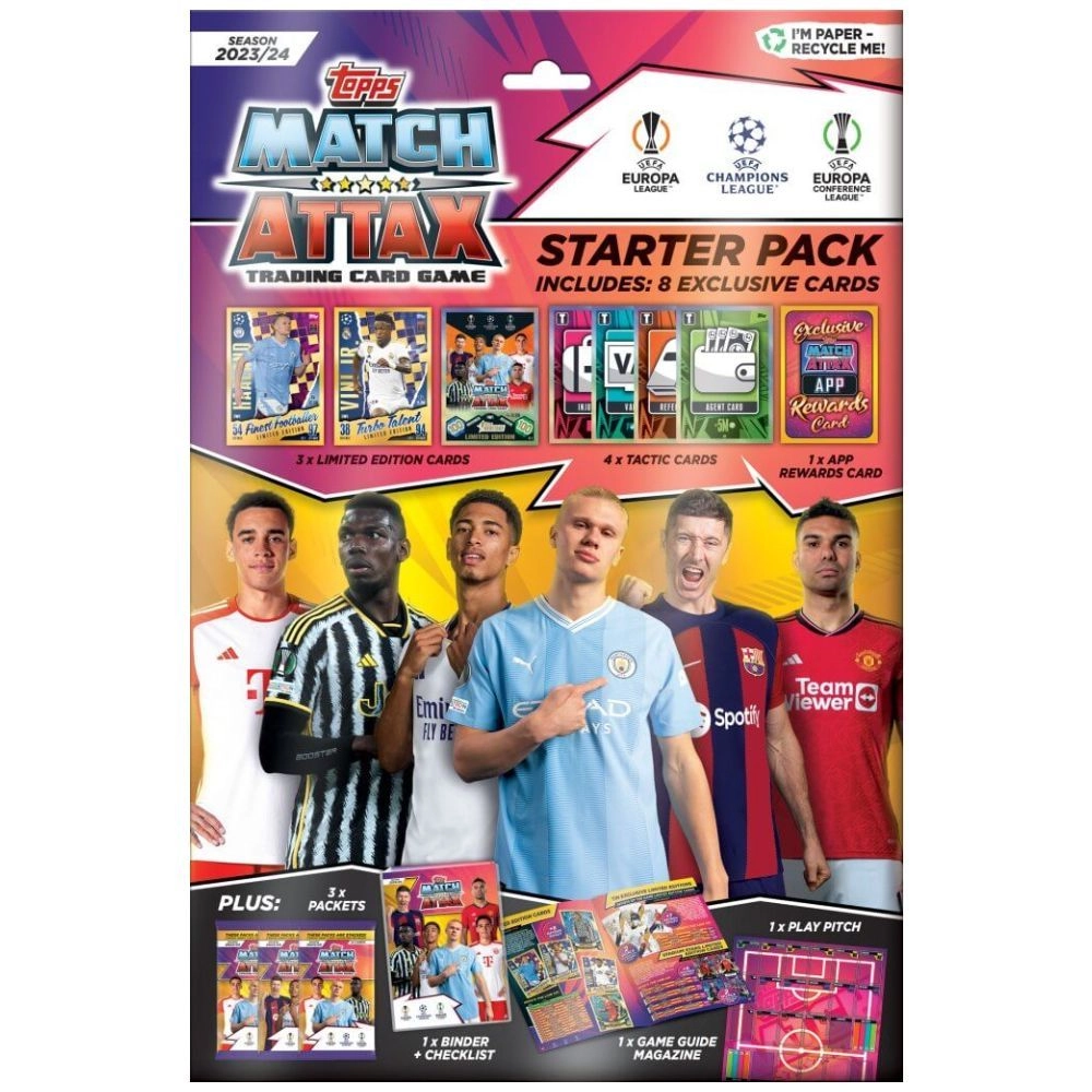Match Attax 23/24 - UEFA Champions League Starter Pack