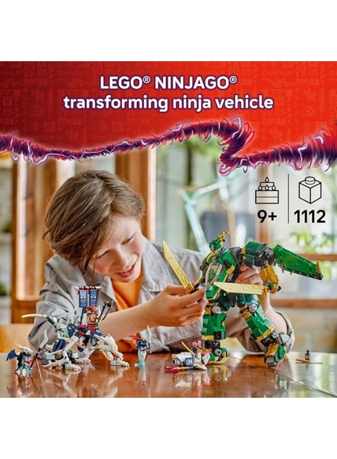 NINJAGO Lloyd's Jet Mech (71845) - Dragons Rising