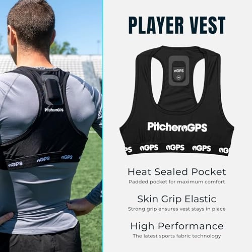 GPS tracker + Sports Vest - Medium + 12-Month Subscription