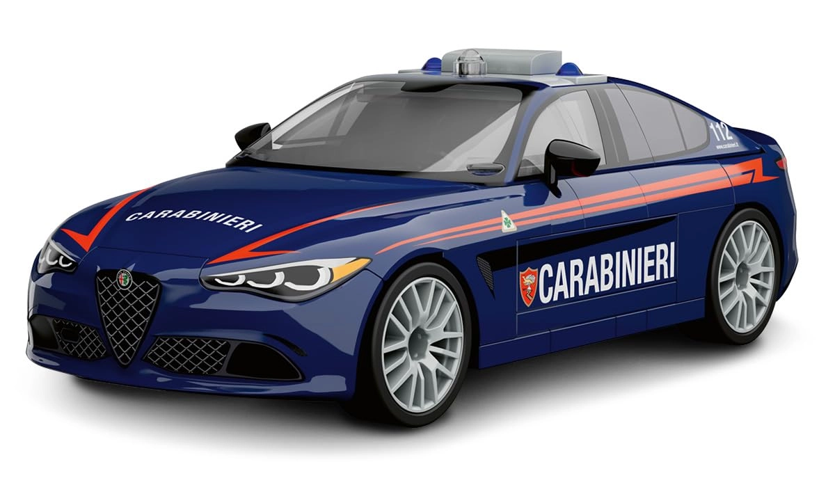 COBI Alfa Romeo Giulia Quadrifoglio - Carabinieri 99 pcs