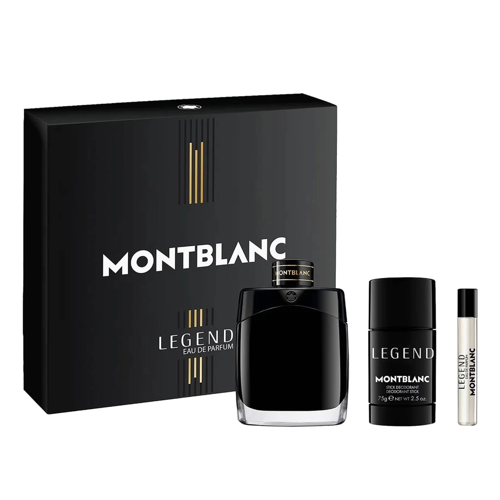 Mont Blanc Legend + Deodorant Stick - Eau De Parfum 3Pcs