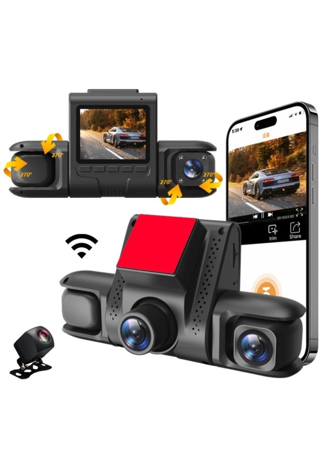 Tradeo 4 Camera Dash Cam - 1080P