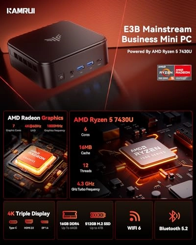 E3B - 16GB 512GB 7430U
