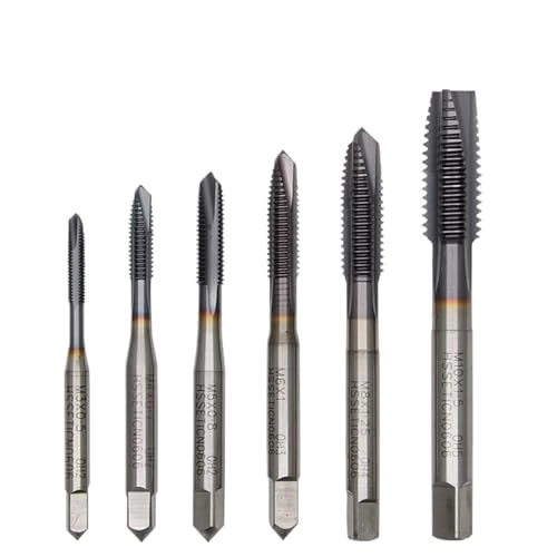 Cobalt Thread Tap Drill Bits - Cobalt 10PCS M1-M16