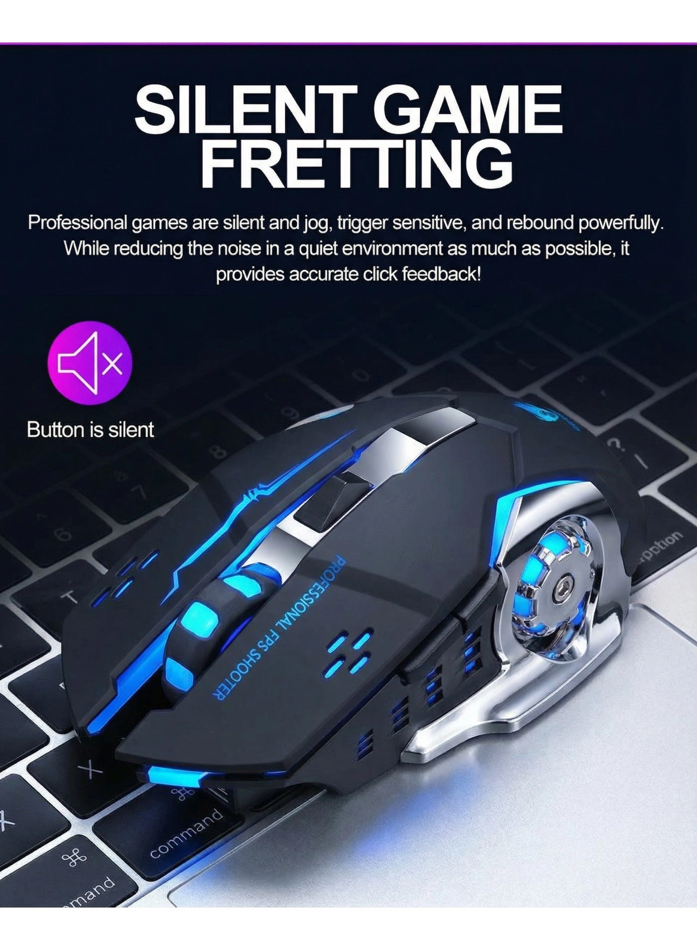 Q13 Gaming Mouse - Wireless