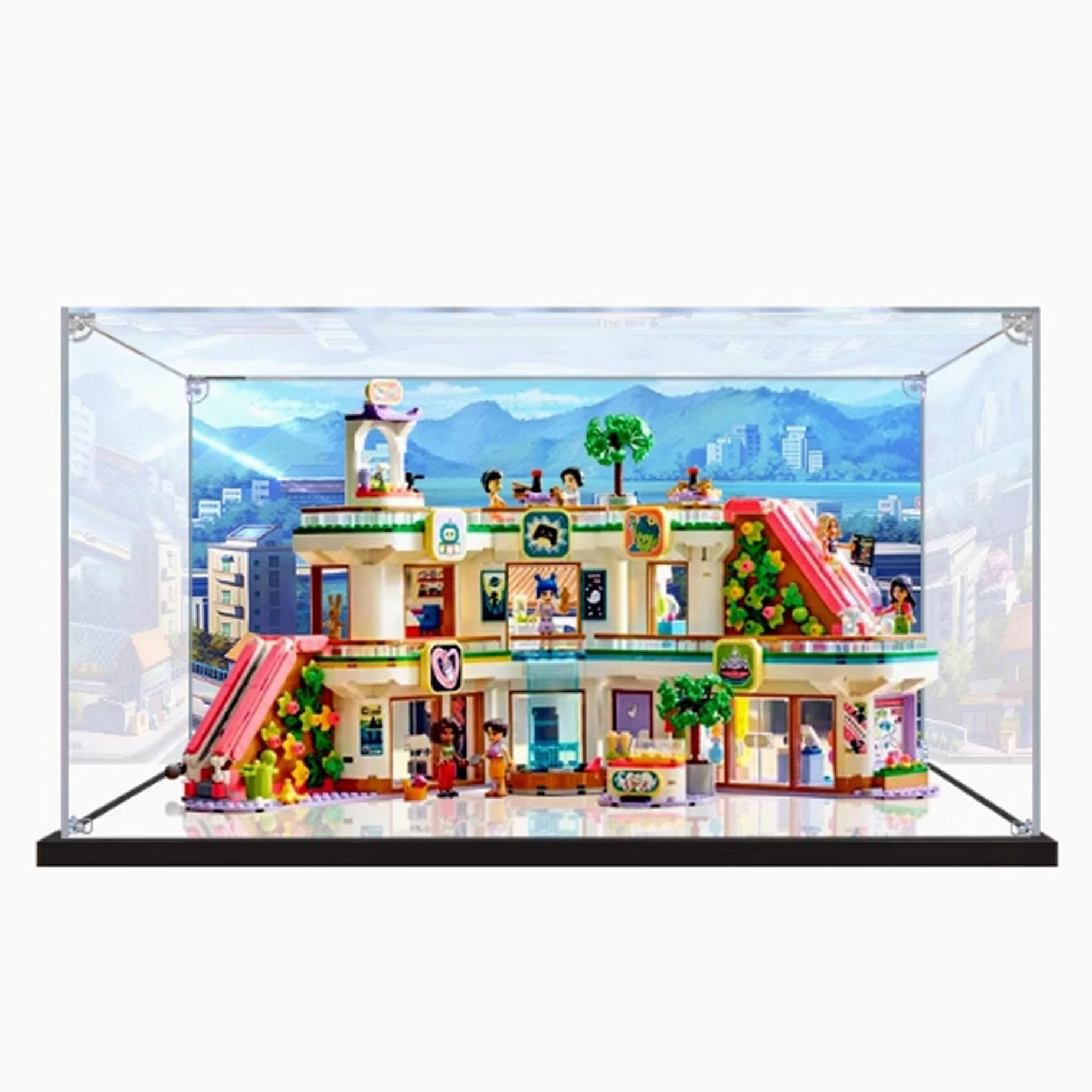 Acrylic Display Box - for LEGO 42604 Mall Model 3mm thickness