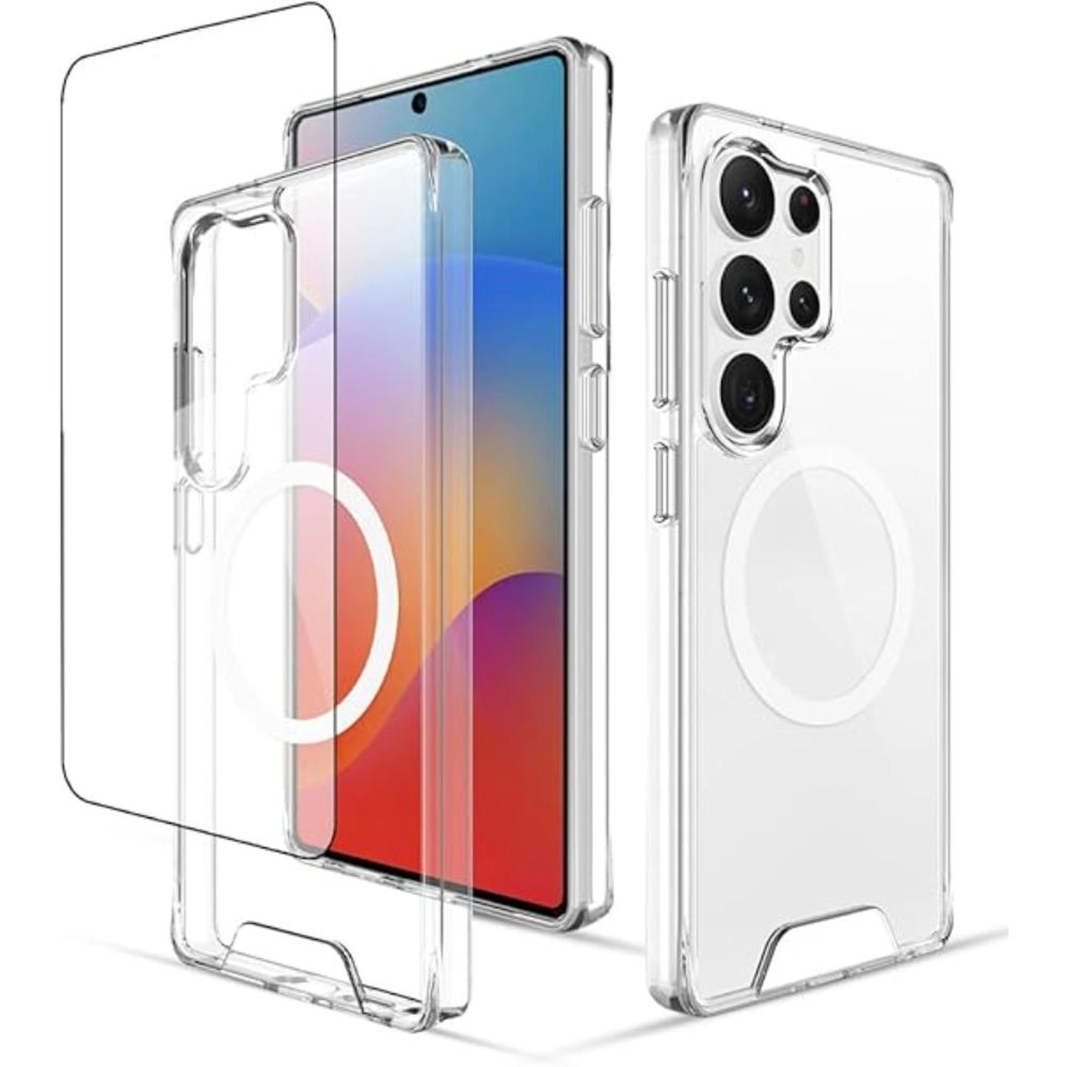 glassology GMBMS25U Case Screen Protector for Samsung Galaxy S25 Ultra