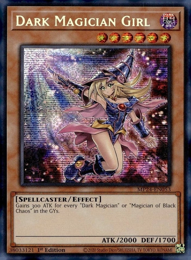 Yu-Gi-Oh! Dark Magician Girl MP24-EN053 - Alternate Art 1st Edition