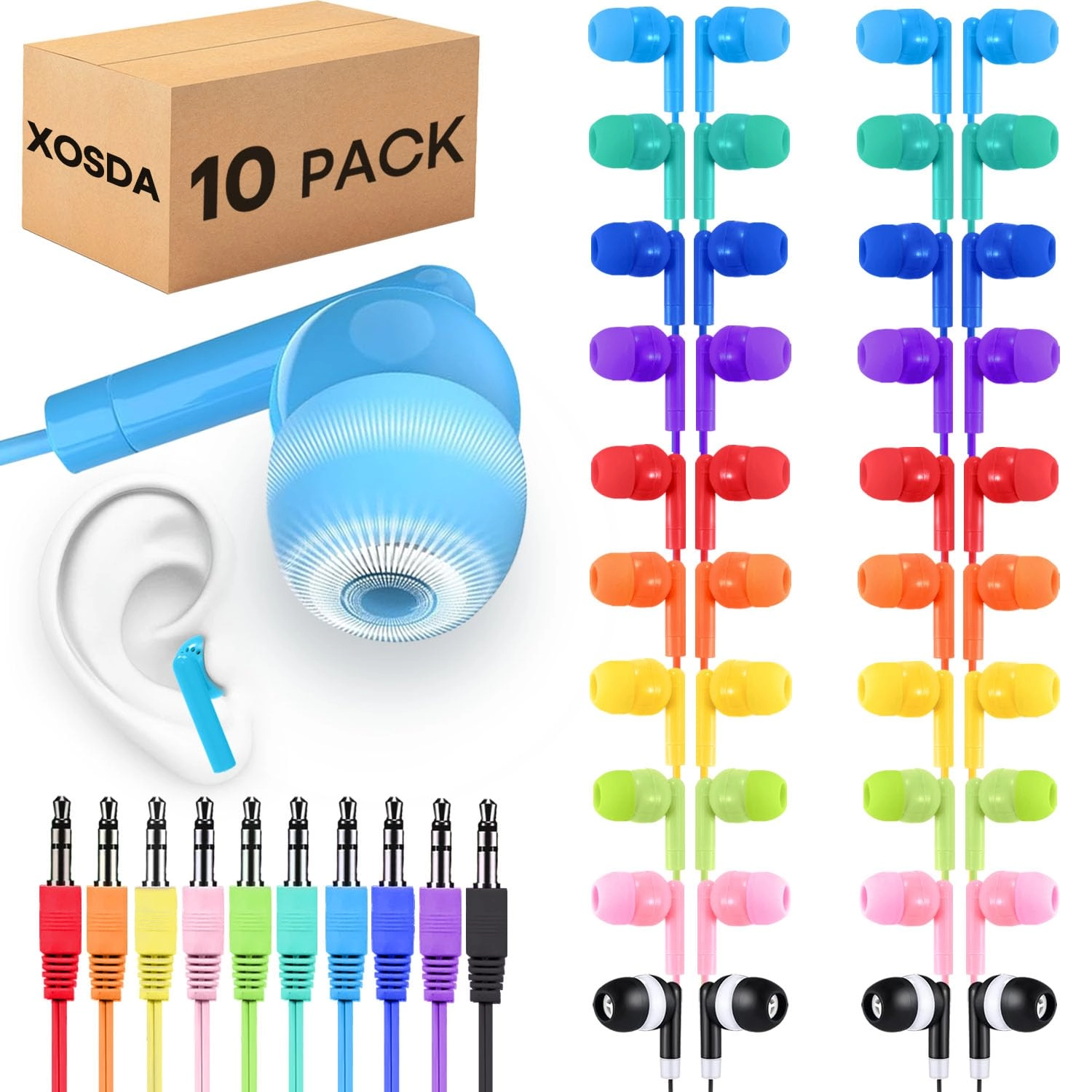 XOSDA LS01 Wired Earbud Pack