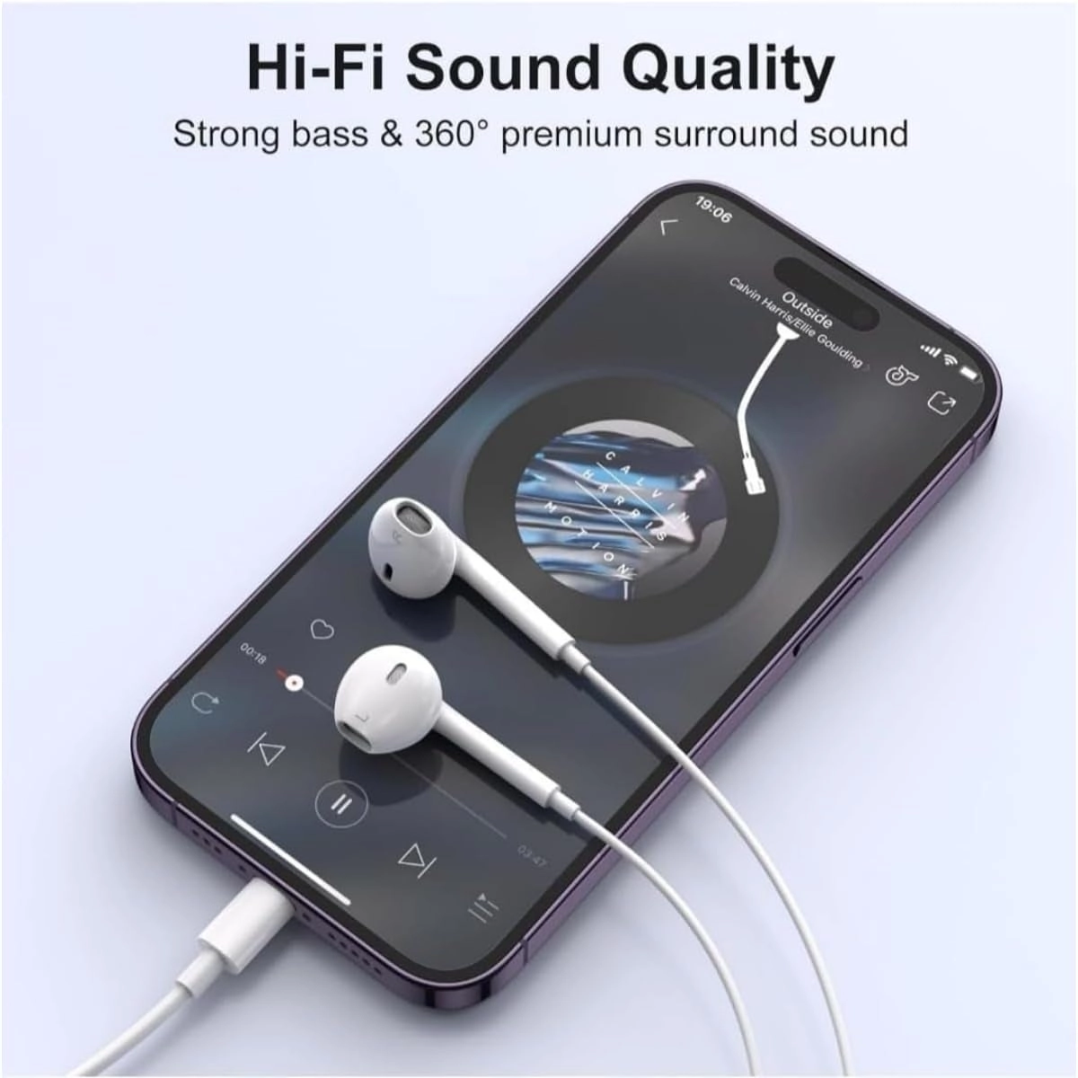 USB-C Earbuds Wired Earbud