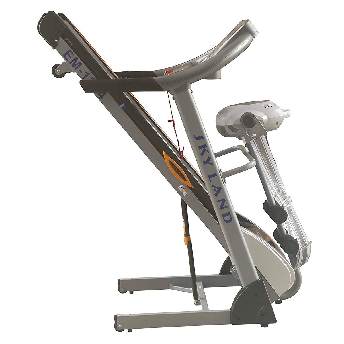 Indoor Cardio Activities Treadmill - Grey 170 x 37.5 x 76.5 cm