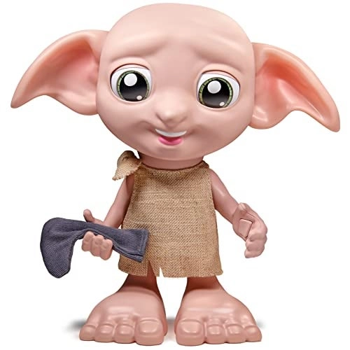 WIZARDING WORLD Dobby Interactive Doll - with Sock Over 30 Sounds Ages 6+
