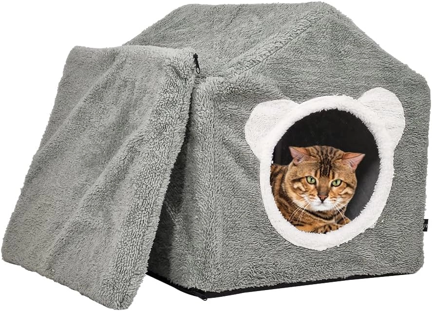 NNC Baby Pets Supplies House-Design Cat Shelter