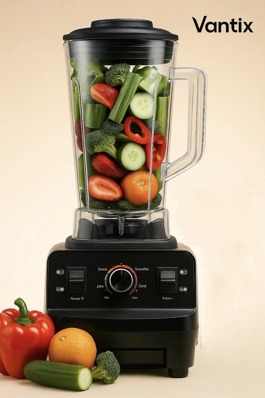 Vantix Heavy Duty Commercial Blender - 2000W