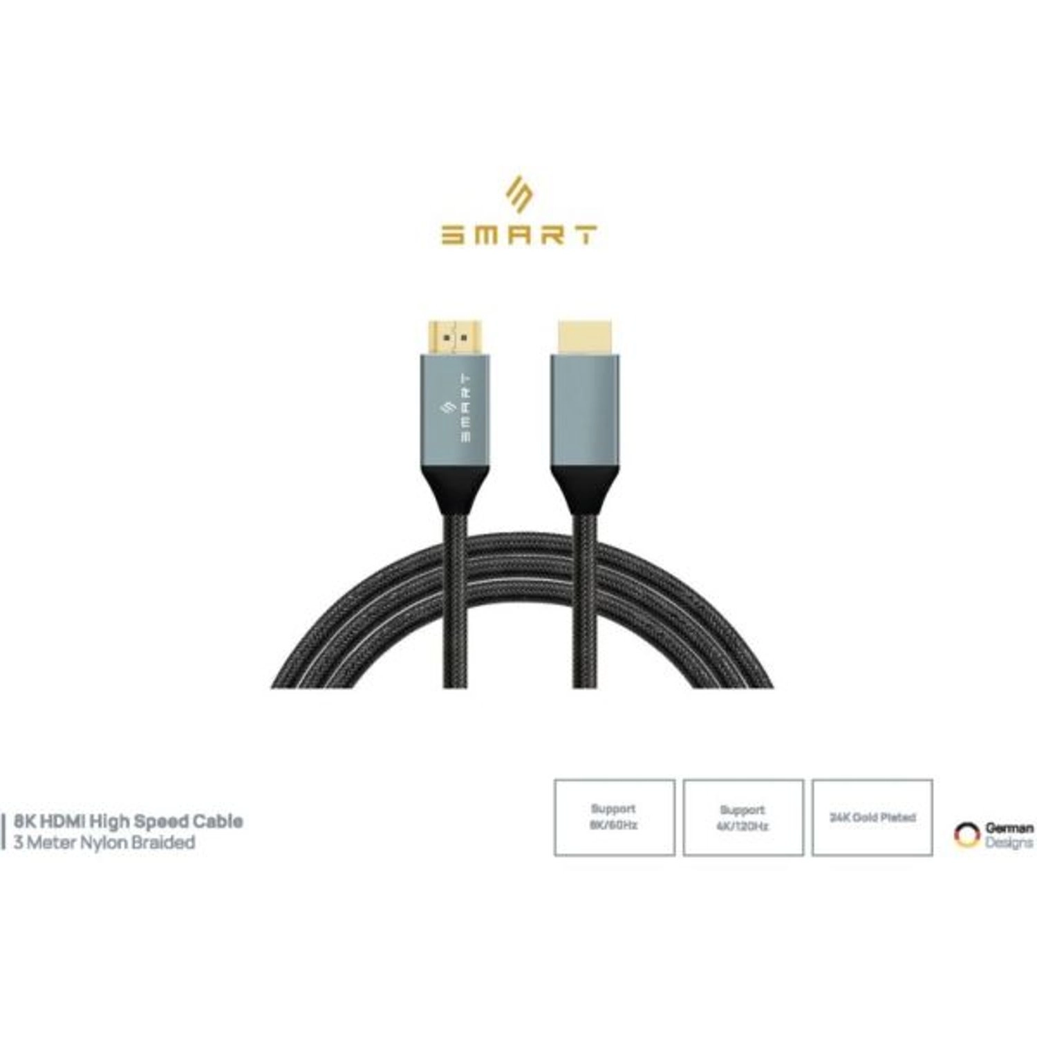 Smart 4K HDMI Cable - 3m