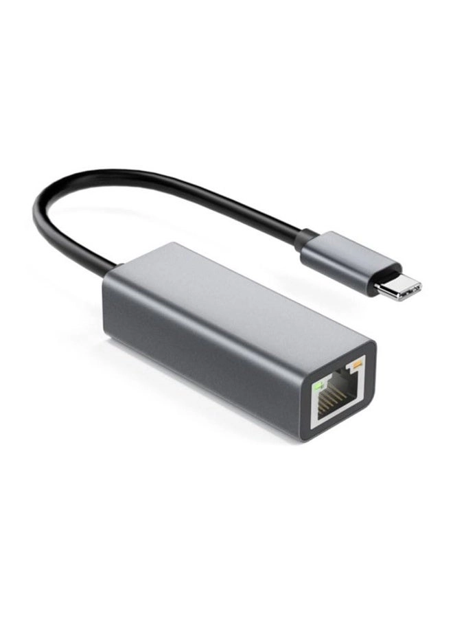 JZS USB-C to Ethernet Adapter - 1000Mbps