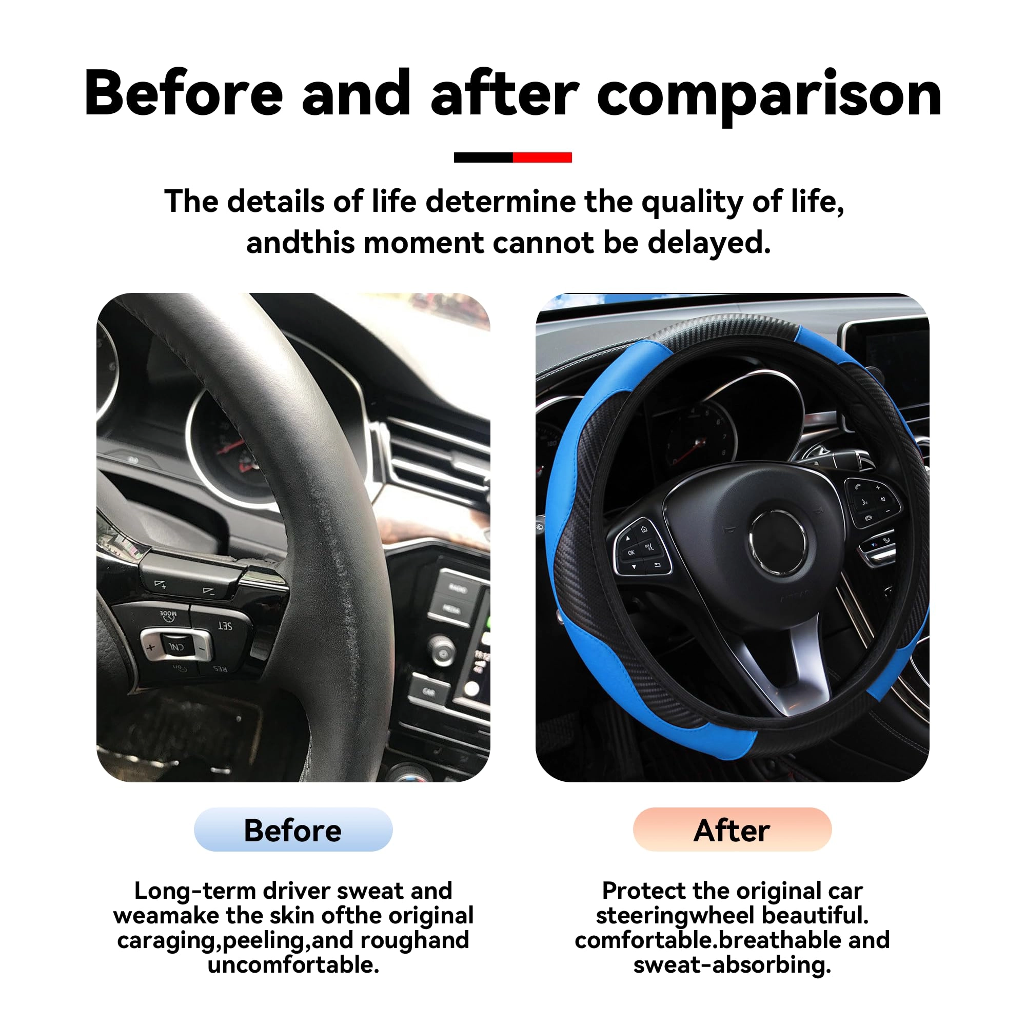 Car Steering Wheel Cover