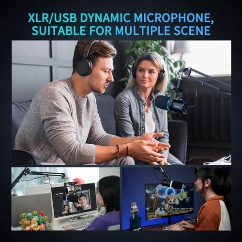 Dynamic Microphones USB+XLR Microphone