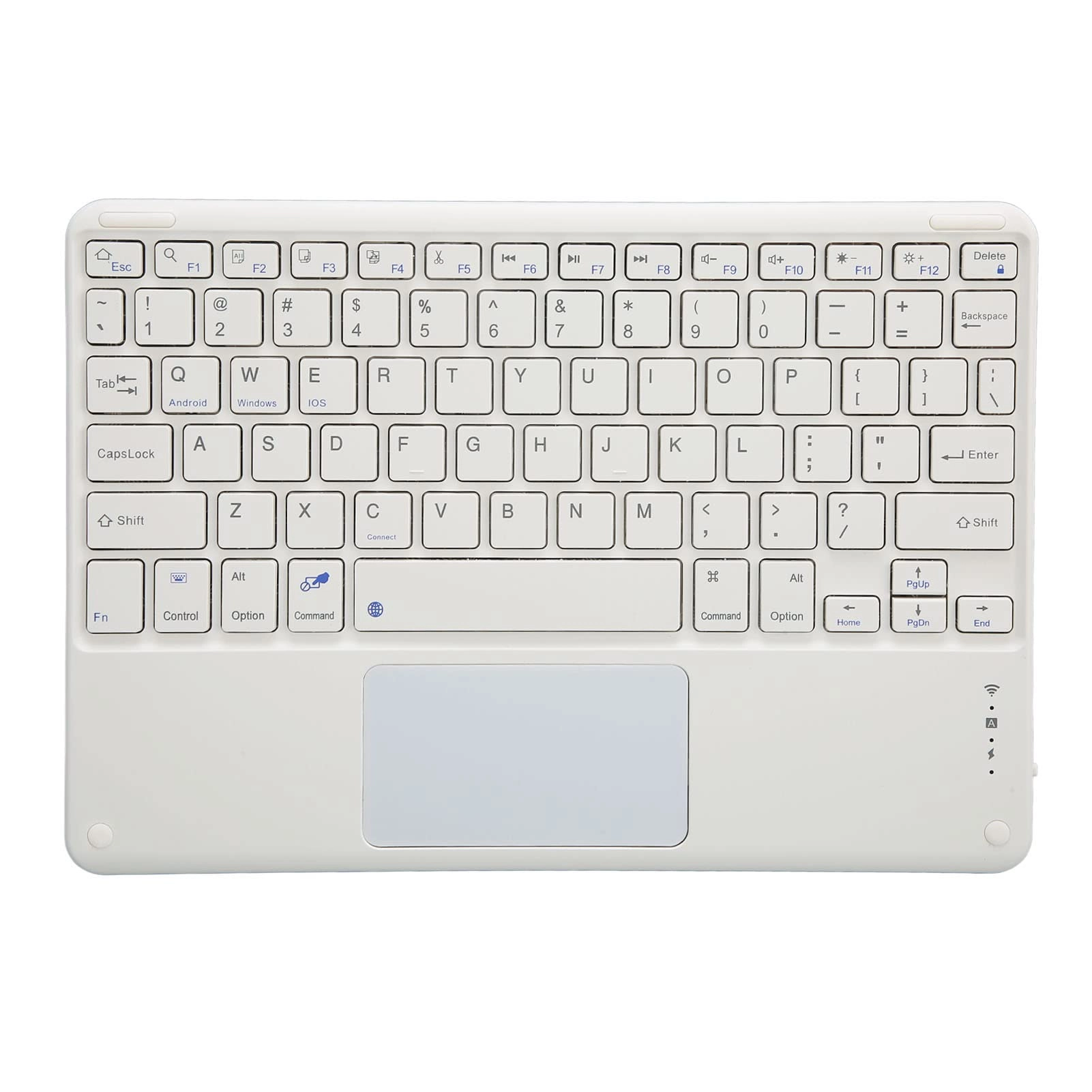 PUSOKEI Ultra Thin Wireless Bluetooth Keyboard - Wireless
