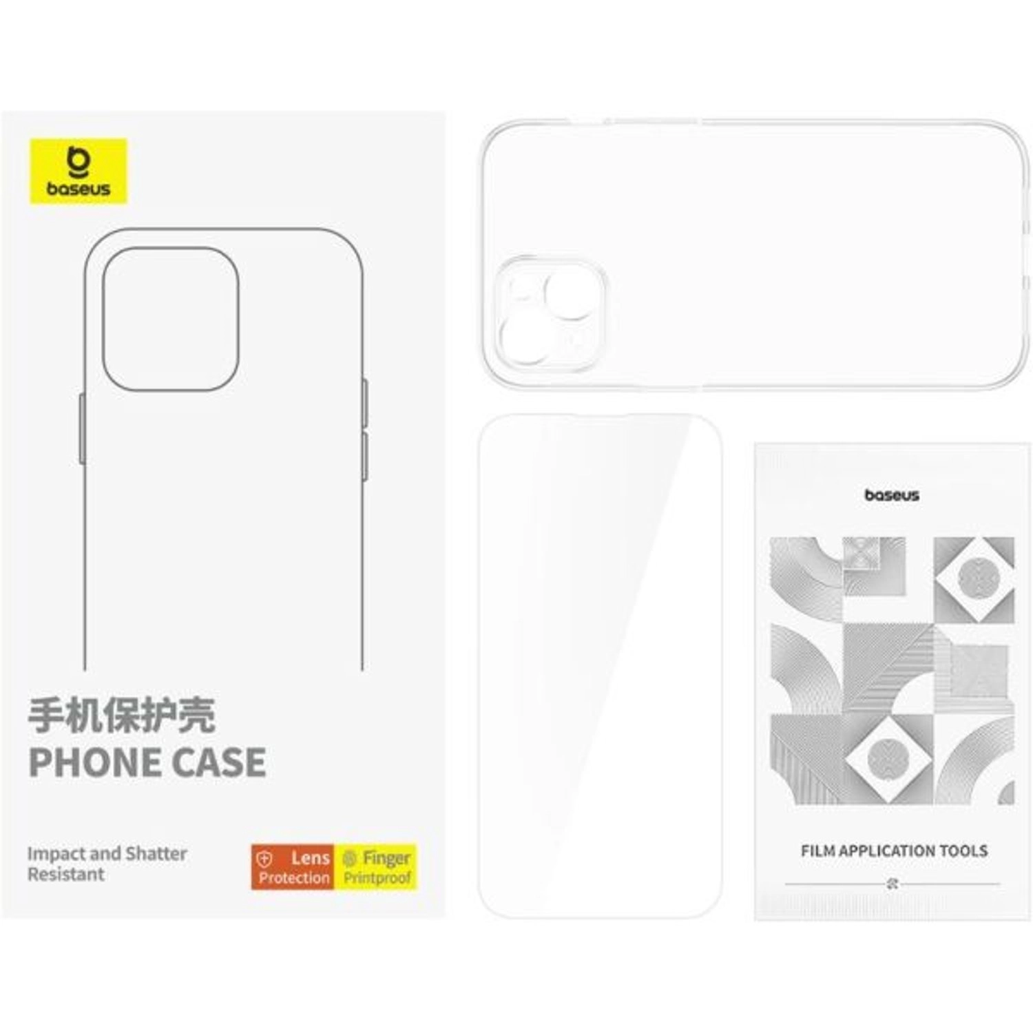 Lucent Series Clear Case for iPhone 15 Pro
