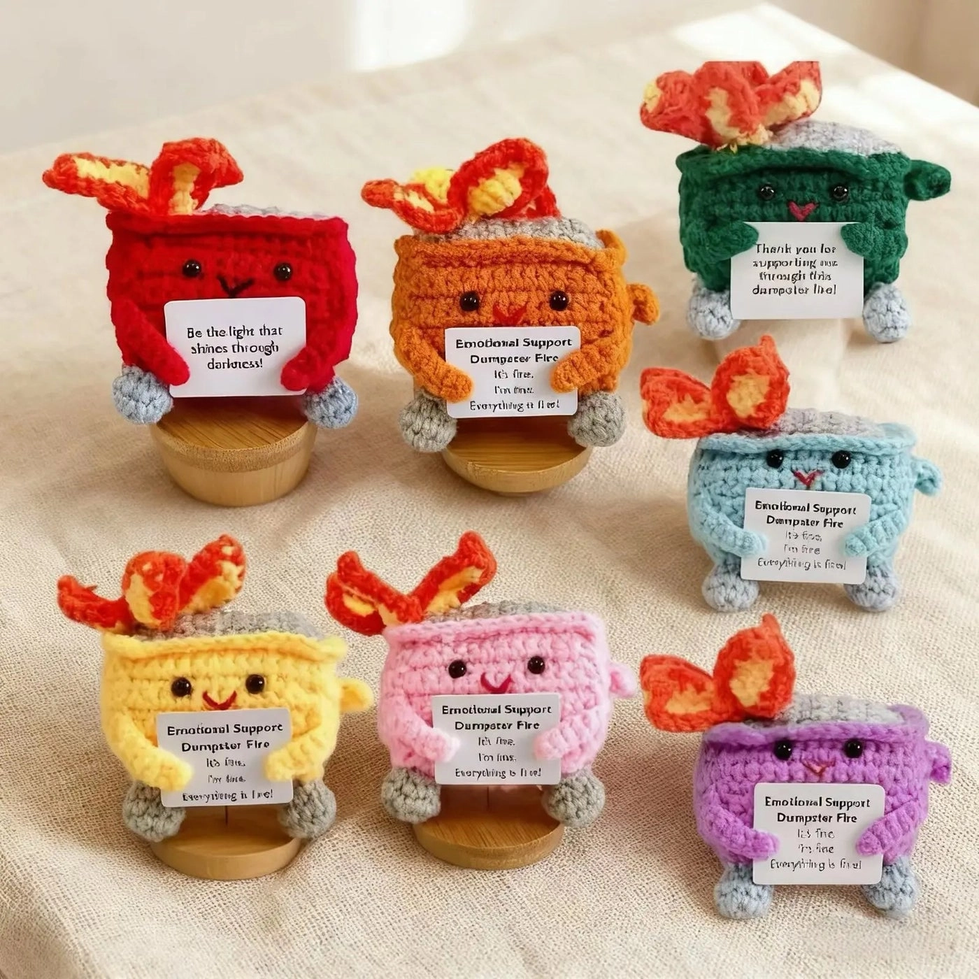 Dumpster Fire - 9 cm - Assorted Styles