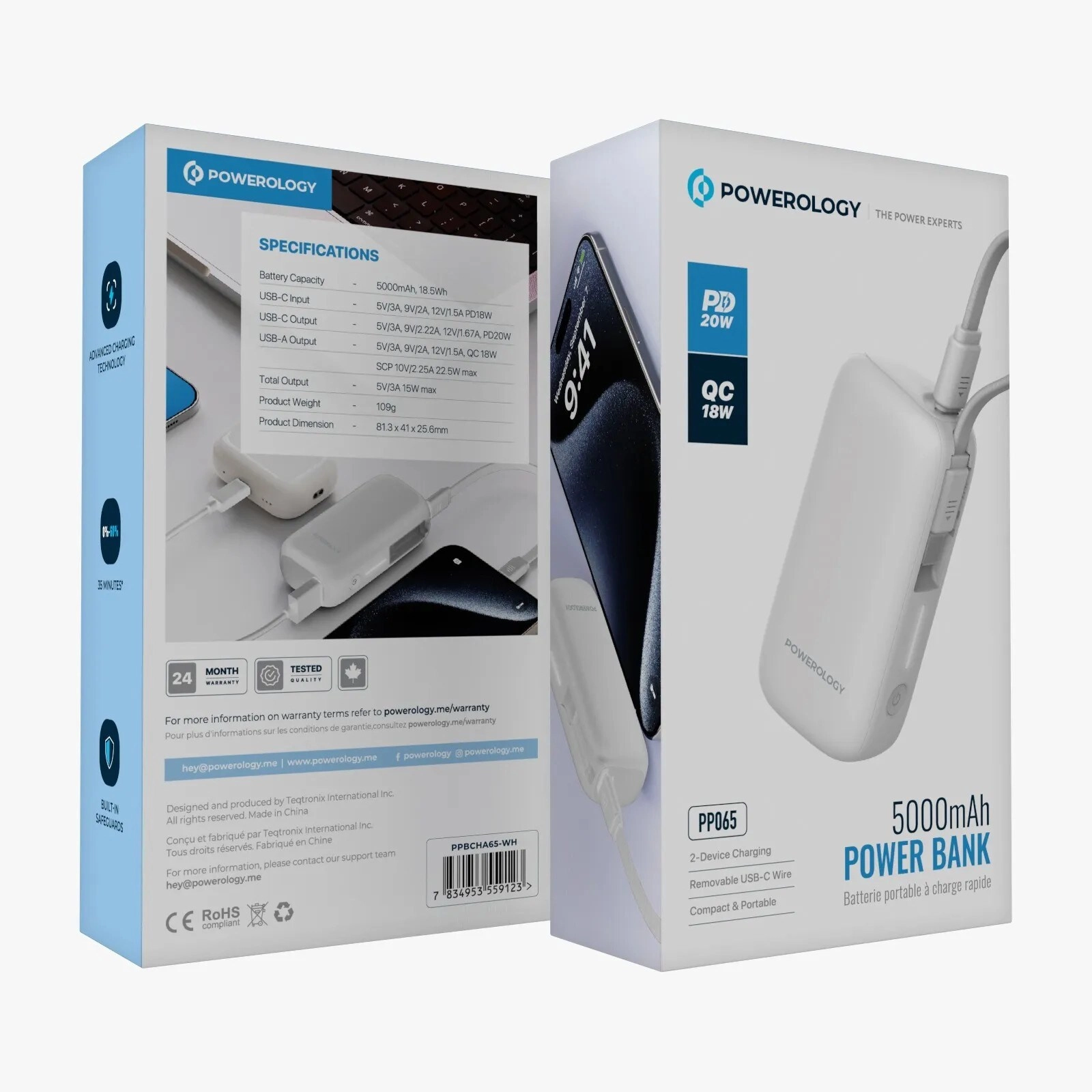 PD20W - 5000mAh 20W