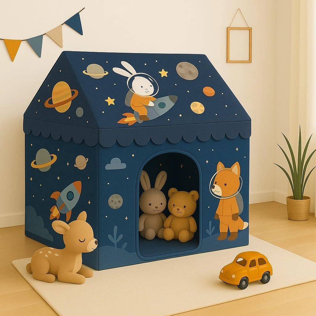 GURUKRUPA PVT LTD Play Tent - 3 to 8 Years 28" x 37" x 40"