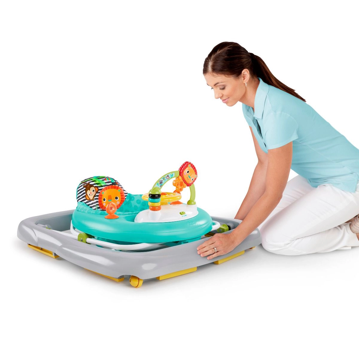 Zig Zag Zebra Walker - 3 height positions Suitable for 6 to 12 months