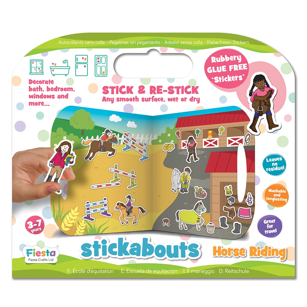 Fiesta Crafts Stickabouts Horse Riding School - 3+ years