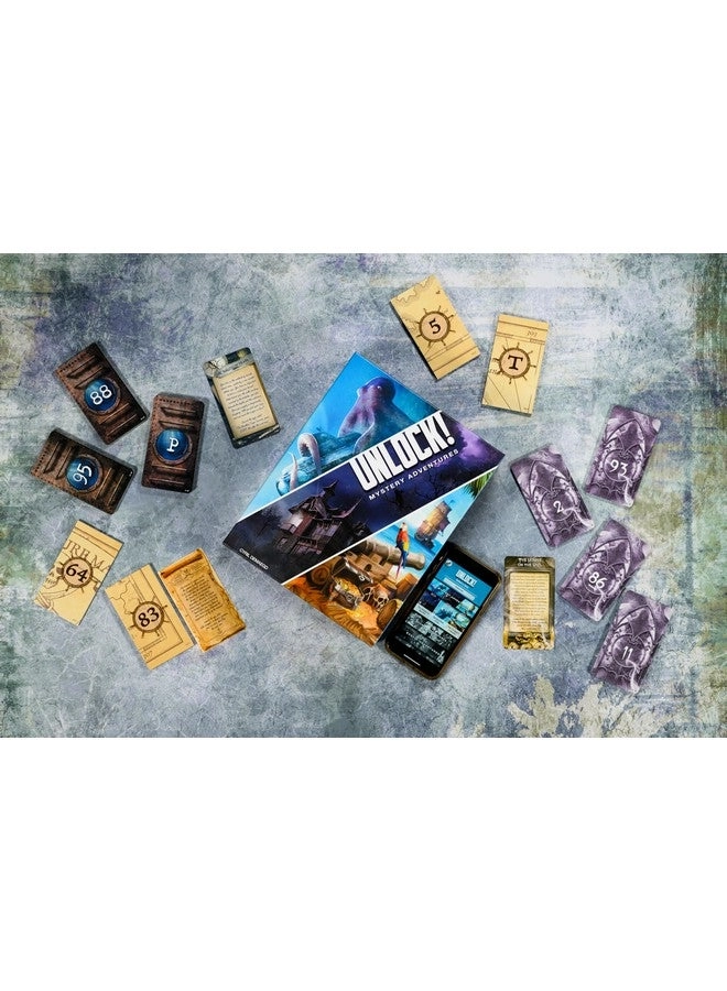 UNLOCK! Mystery Adventures - Card Game Escape Room-Inspired Cooperative Adventure