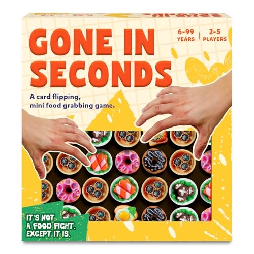 Gouda Games Gone in Seconds - Ages 6 and up 75 Game Cards