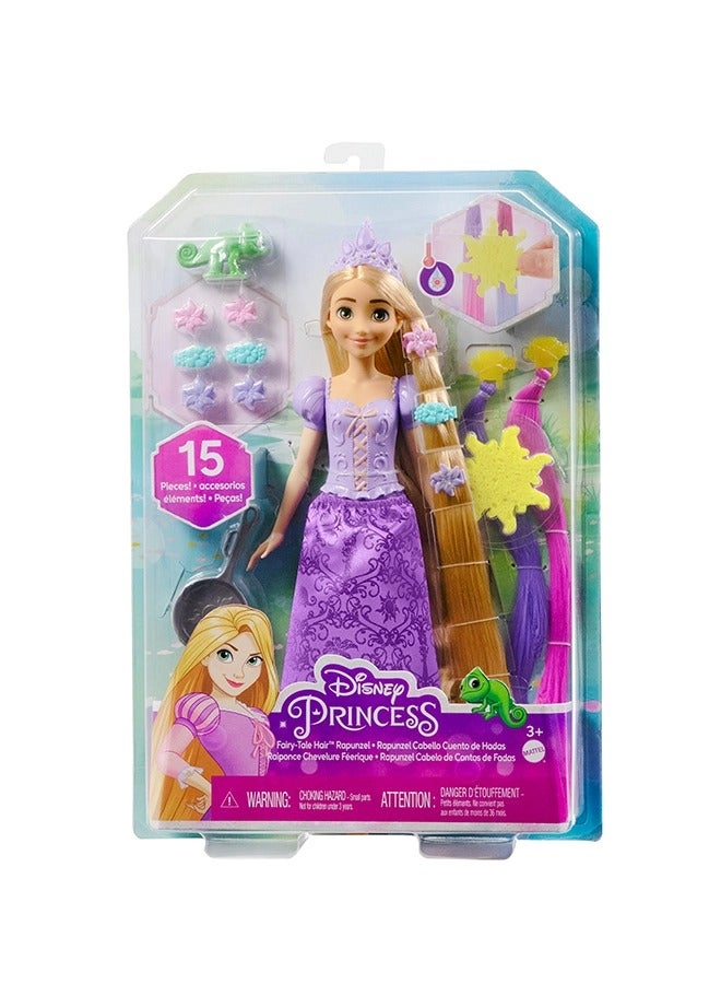 Disney Rapunzel Feature Doll - 127.5 millimeter Plastic Multicolor