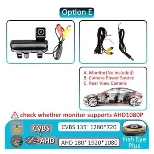 Reversing Camera - Night Vision RCA 1080p*720p