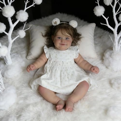 Maddie Reborn Baby Doll - 20 Inch Full body vinyl girl Ages 3+