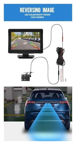 Rear View Camera With Monitor - Night vision