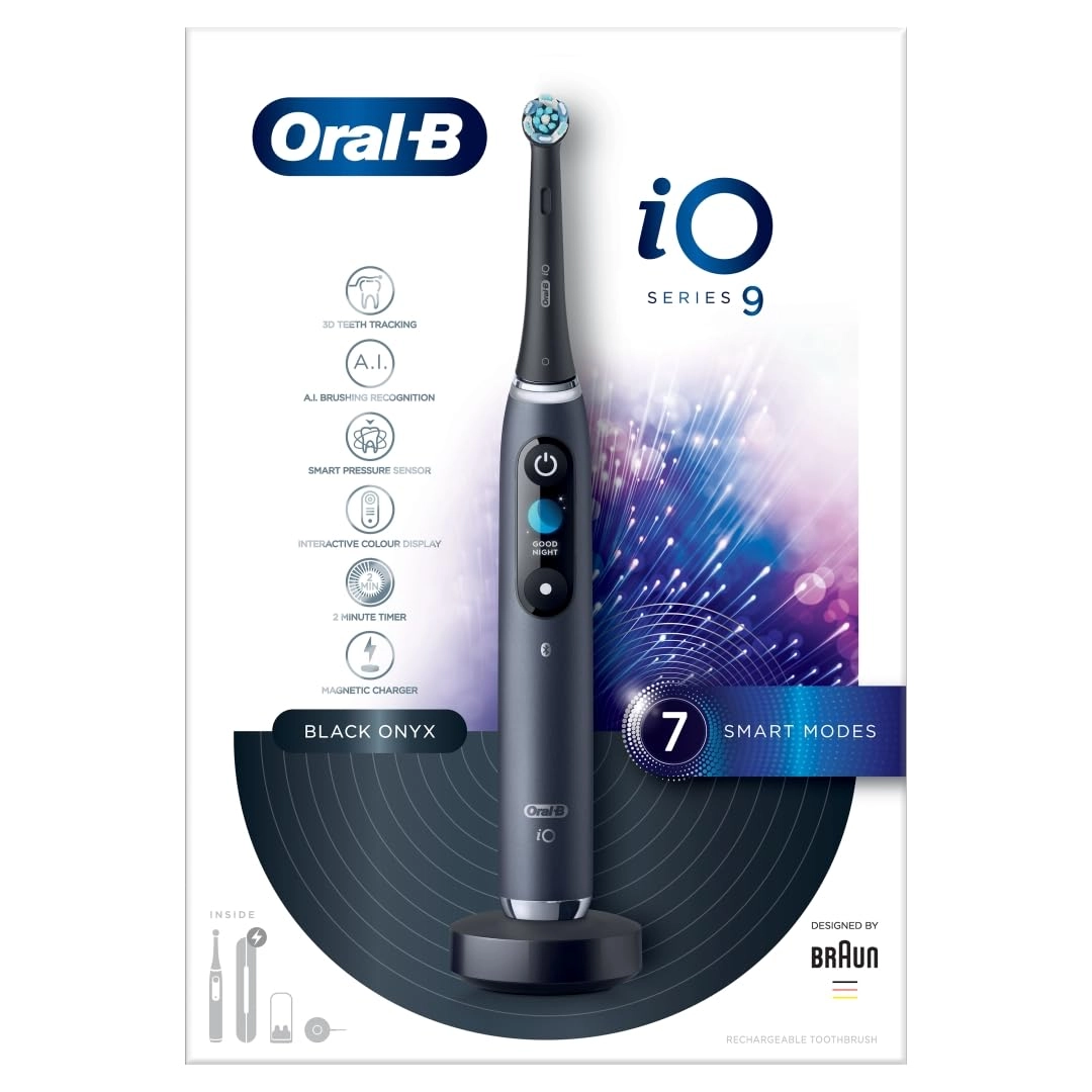 Braun iOM9.2B2.2AD - Electric Toothbrush Black Onyx
