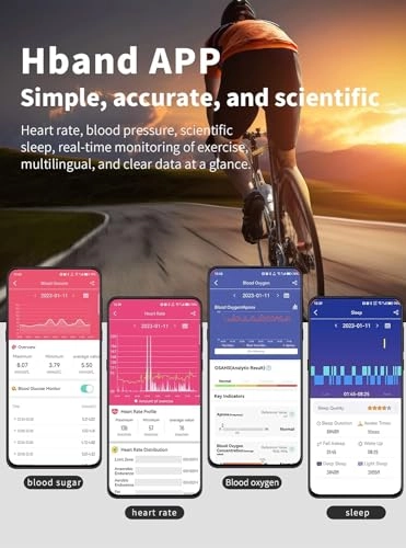 Health and Fitness Smartwatch - 1.35" 360*360 IP67