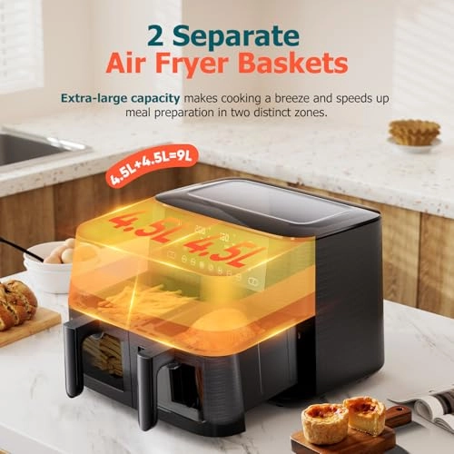 Dual Air Fryer XL AF2-40D06