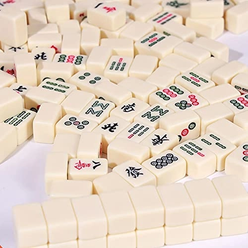 Mini Mahjong - 144 tiles Portable Pink
