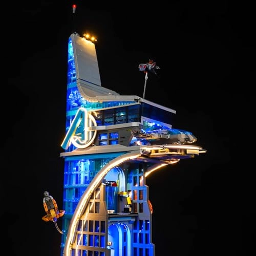 Light kit for LEGO 76269 Marvel Avengers Tower - Copper conductor 1 5V